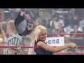WWE Raw 01/06/09 Micke Y James & Kelly Kelly Vs Marise & Beth Phoenix