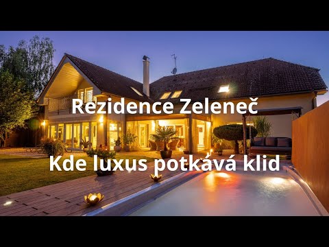 Video Výjimečná rezidence s pozemkem 1 749 m² a celkovou plochou 540 m² v obci Zeleneč, Praha-východ.