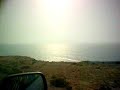 en route vers une plage d'asfi