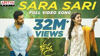 Sara Sari Full Video Song  Bheeshma Video Songs  N