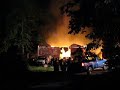 Working Garage Fire East Hyatt Road Frederick County, MD