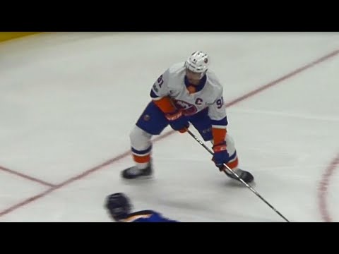 Video: Tavares with a nifty fake to put the Islanders on the board against Blues