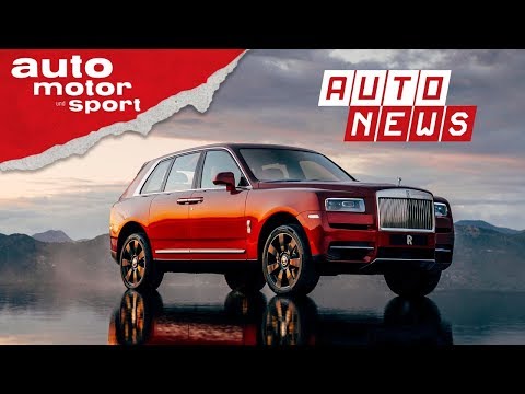 Rolls-Royce Cullinan: Schwere Kost - NEWS | auto motor  ...