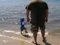 Caleb at the Beach