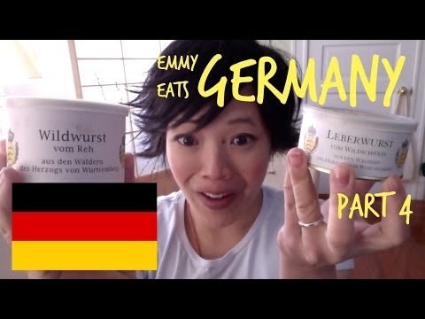 Emmy Eats Germany part 4 - more German snacks & sweets