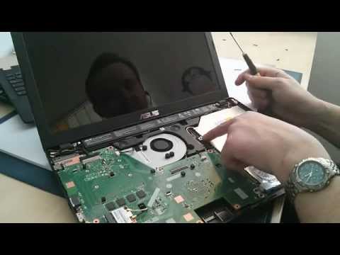 Asus Notebook F551C / F551CA / F552 / F557 Festplatte / Akku Anleitung Tutorial (HDD / Battery)