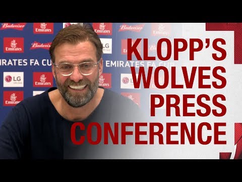 Video: Jürgen Klopp's pre-FA Cup press conference | Wolves