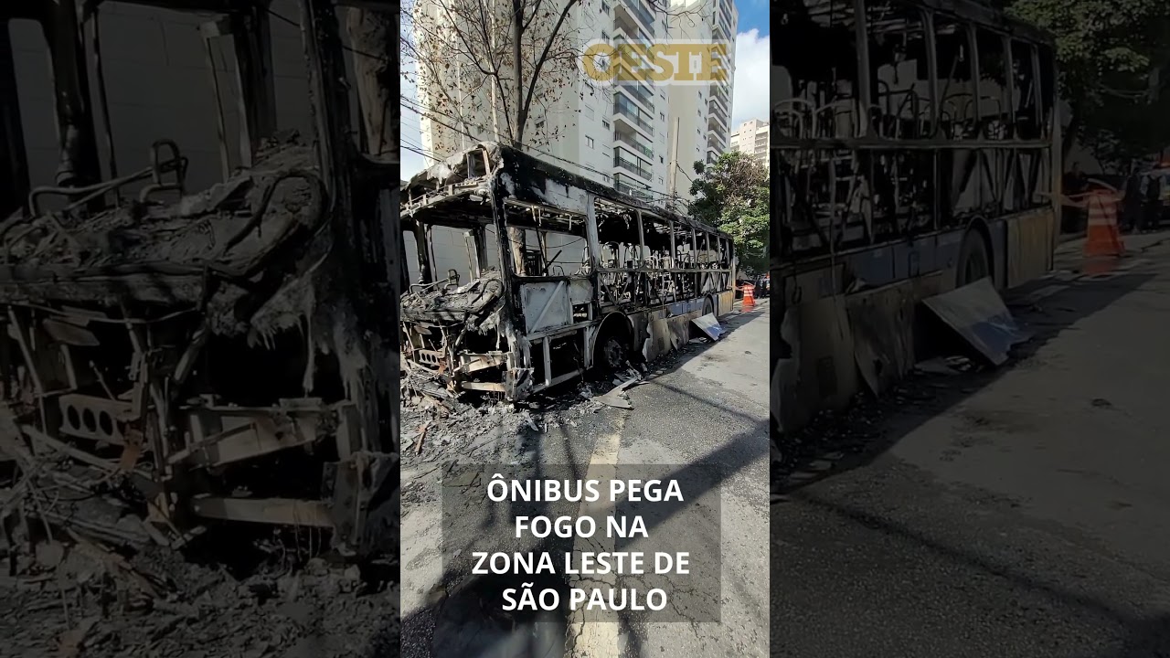 Ônibus Pega Fogo Na Zona Leste De São Paulo