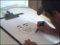 fazendo caricaturas com André Liberal