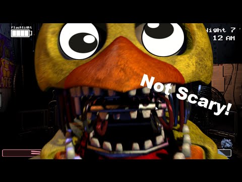 how to make fnaf not scary