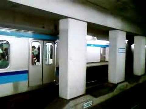 東京メトロ東西線　退場