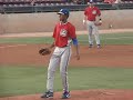 Marlon Arias of the Inland Empire 66ers (Single-A Dodgers)