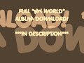 My World FULL ALBUM DOWNLOAD IN DESCRIPTION