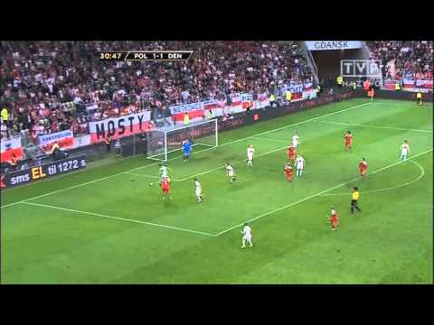 Euro2012SKROTY - Skrót towarzyskiego meczu między Polską i Danią, ostatniego sprawdzianu przed potyczką z Czarnogórą o punkty w el. MŚ, zakończonego zwycięstwem Biało-Czerwon...