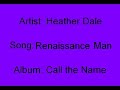 Heather Dale - Renaissance Man
