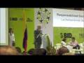 CONFEBID08 - Antonio Vives reconocido en la VI Conferencia Interamericana de RSE