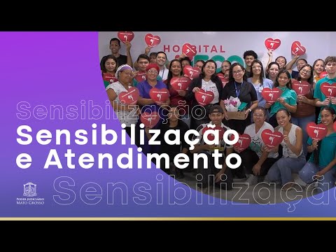 Justiça leva conscientização sobre violência doméstica a funcionários de hospital em Cuiabá