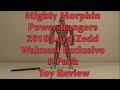 Mighty Morphin Power Rangers 2010 Lord Zedd Walmart Exclusive 5 Pack Toy Review