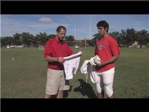 how to fasten football pants