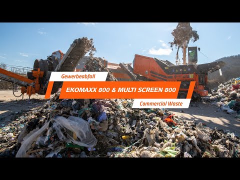 EKOMAXX 800 & MULTI SCREEN 5200