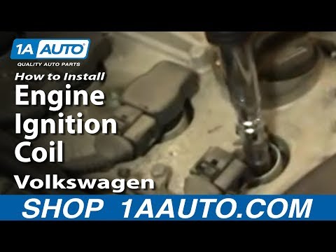How To Install Replace Engine Ignition Coil Volkswagen Passat 1.8T 1AAuto.com