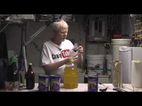 Cider - This is how to take some simple apple juice, yeast and sugar and make a great wine-like beverage. It is very much like inmate brewing, but it's make with app...