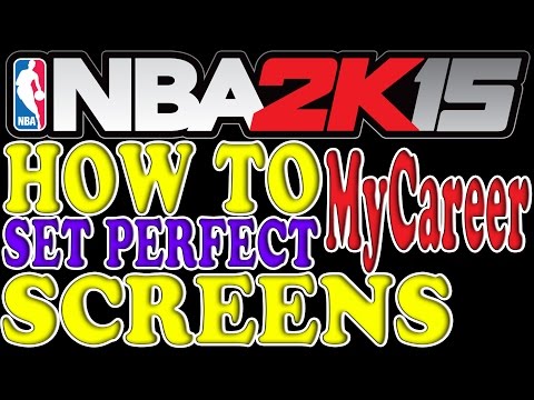 how to set screens in nba 2k15