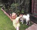 Jasmine and Lady dog