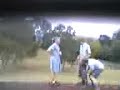 Mick Getting Dacked And Tackled By Scott