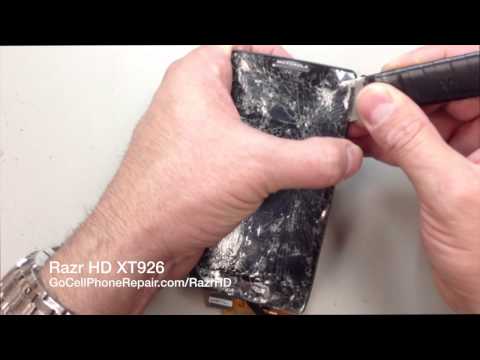 how to repair droid x screen