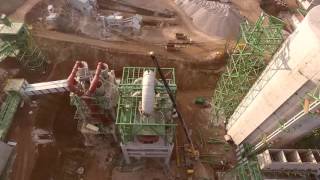 kavçim çimento fabrikası inşaatı samsun kavak 14.12.2015 dji phantom 3