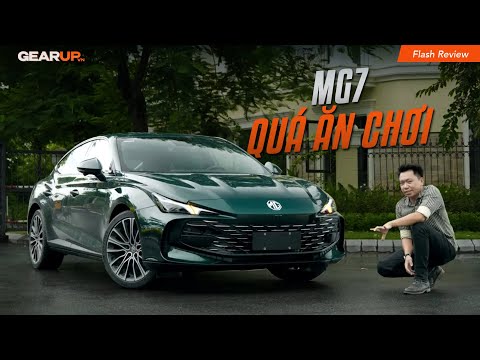 ĐÂY LÀ MG7 2024: dáng fastback, nhiều đồ chơi, động cơ cực mạnh và hơi đáng tiếc ở tỉ lệ | GearUp