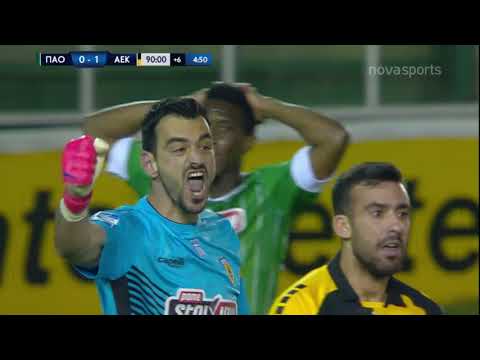 FC Panathinaikos Athens 0-1 FC AEK Athlitiki Enosi...