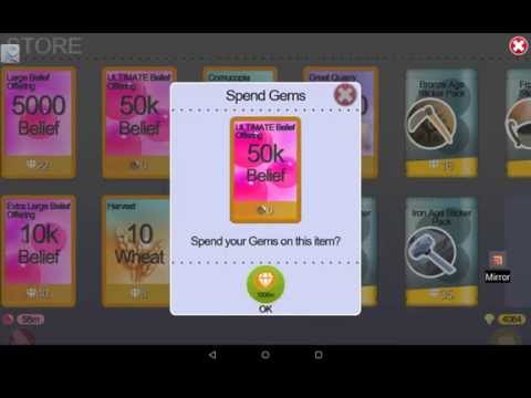 how to collect ore in godus