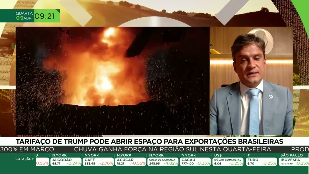 Tarifaço de Trump pode abrir espaço para exportações brasileiras