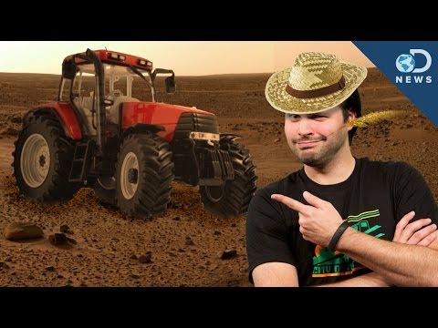 mars - Last year, NASA announced that they had found water on Mars. This posed a question to scientists: Could we grow plants in the soil of Mars? Trace explains wh...