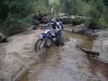 DR650 stuck in the sand