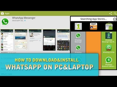 how to free download whatsapp on laptop