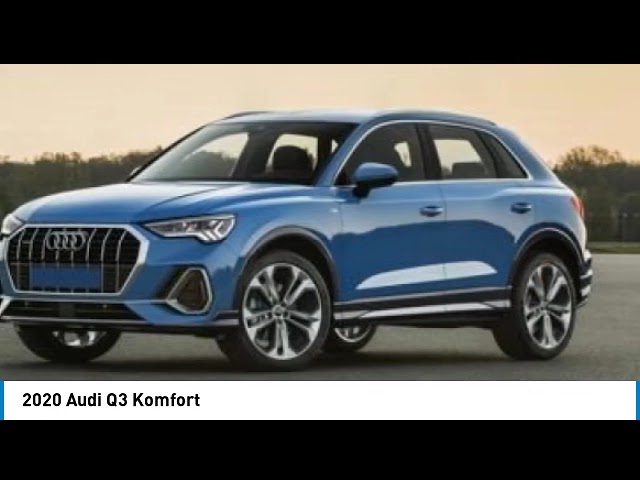 2020 Audi Q3 Komfort | WINTER TIRES INC | PANO SUNROOF  in Cars & Trucks in Strathcona County