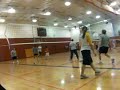 Playing Volleyball - Not Bad for an Old Lady