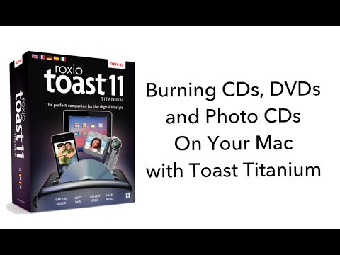 Burn CDs, DVDs, Photo CDs and More with Toast Titanium (for Mac)