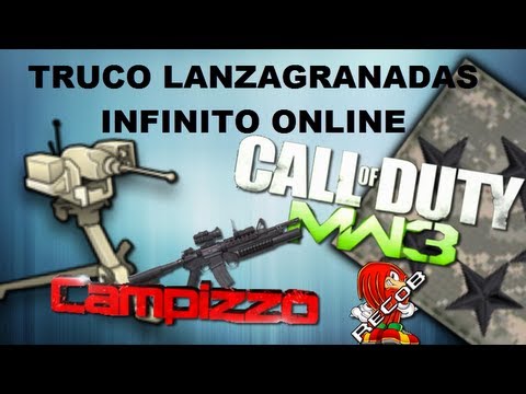 Truco MW3 Tutorial Lanzagranadas Infinito con Torreta Remota ONLINE - By CampizzoGamer & ReCoB Truco MW3 Tutorial Lanzagranadas Infinito con Torreta Remota ONLINE - By CampizzoGamer & ReCoB