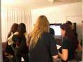 Jeff Hanneman dando um toco em Ronaldinho