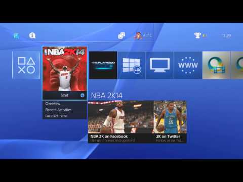 how to update application on ps4