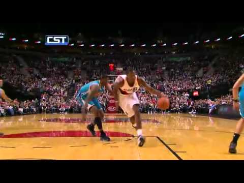 Aging Marcus Camby hangs and hits an amazing lay up