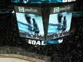 Cheechoo Scores, Sharks vs Ducks Opening Night 10-9-08 Cheechoo Scores, Sharks vs Ducks Opening Night 10-9-08