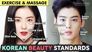 🌟 Korean Beauty Standards Exercise  Small Face 