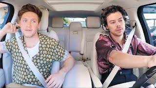 Harry Styles & Niall Horan REUNITE on a CAR DA