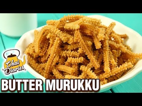 Butter Murukku Recipe | How To Make Butter Chakli | Crunchy Snack Recipe | Chai Diaries with Varun