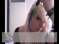 Click here to watch this video dying my hair RAINBOW ^^